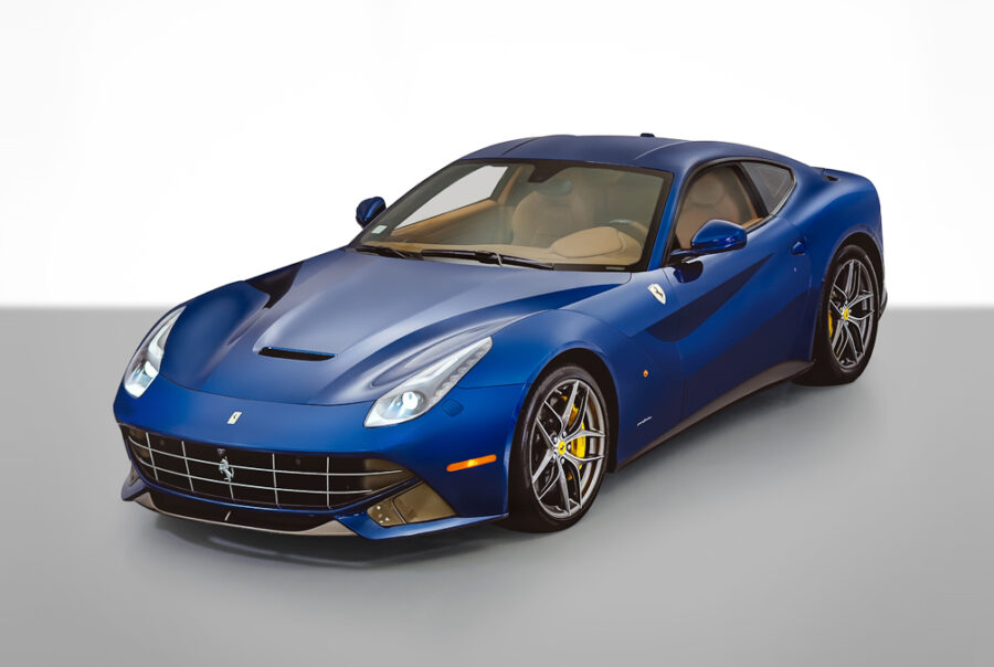 2017 Blue Ferrari F12 Berlinetta